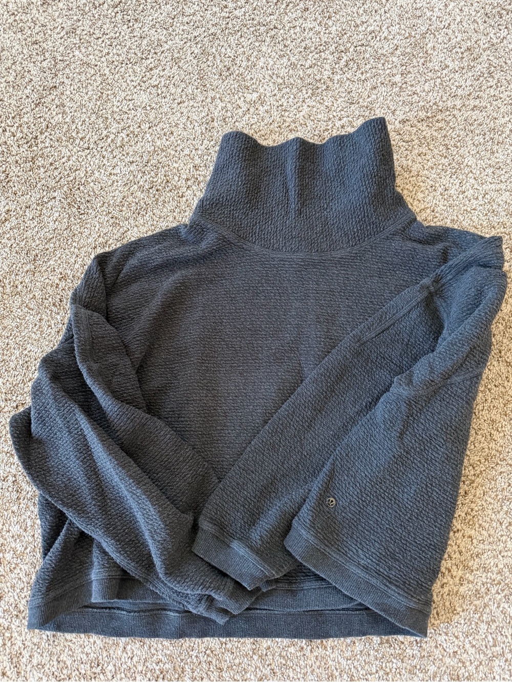 lululemon Cozy High-Neck Women's Sweater - Dark Gray